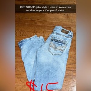 Men’s BKE jeans